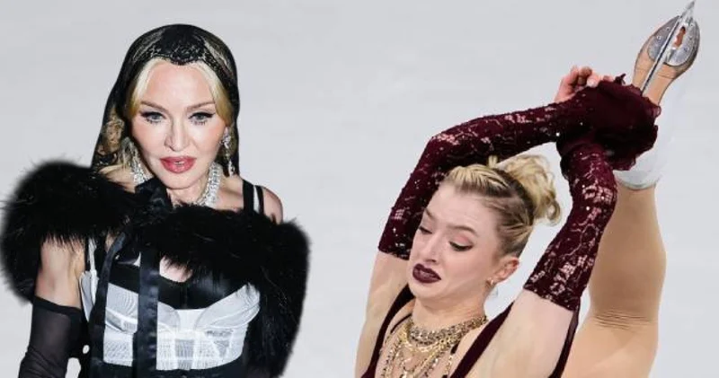 Madonna dan artistik buz patencisi Amber Glenn e sürpriz mesaj