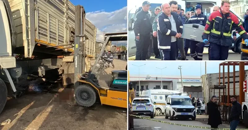 Acı kazada iki ölü: Tamir ettikleri kamyonun kasası üzerlerine düştü Aydın Haberleri