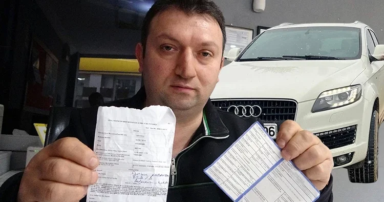 Galeriden lüks araç aldı, çevirmede gerçeği öğrenince hayatının şokunu yaşadı Otomobile el konultu