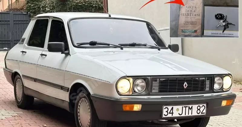 Zamanlama manidar: JİTEM plakalı Beyaz Toros satışa çıkarıldı