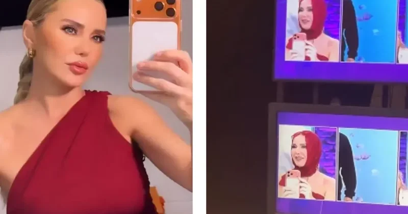 Yayın arasında başörtüsü takan Ece Erken tartışma yarattı