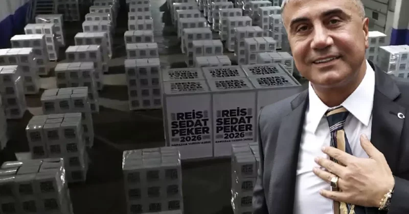 Sedat Peker, Ramazan ayı için on binlerce gıda kolisi hazırlattı