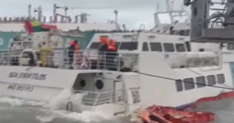 Bakım için çıktıkları gemide mahsur kaldırlar Sözcü Gazetesi