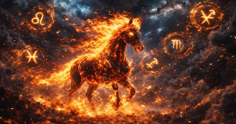 En son 1966 da yaşanmıştı! 60 yıl sonra geri dönen Ateş Atı bu 4 burcu yakıp geçecek Sözcü Gazetesi