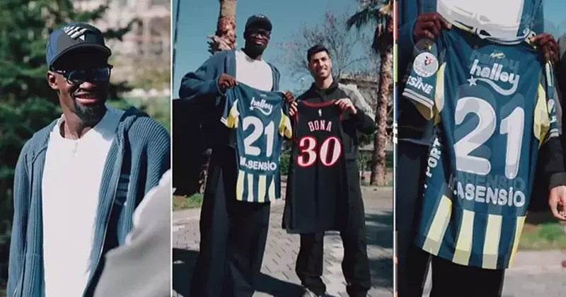 NBA nın yıldızı Adem Bona, Fenerbahçe nin yıldızı Marco Asensio bir araya geldi! Fanatik Spor Haberleri Video