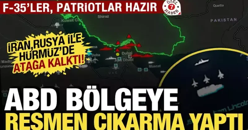 İran dan Rusya ile yeni hamle : ABD kapıya dayandı: F 35 ler, Patriotlar konuşlandı