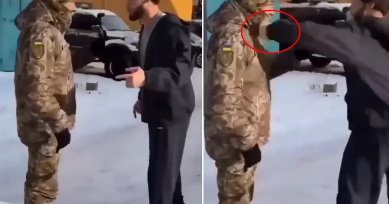 Ünlü futbolcu kendisini zorla askere götürmeye gelen görevliyi yumrukladı