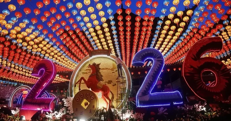 Milyonlarca kişi Ateş Atı Yılı nı kutluyor: Sınırları aştı Sözcü Gazetesi