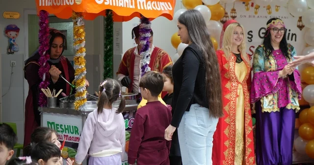 Gaziantep te minikler ramazan atmosferini yaşadı Gaziantep Haberleri