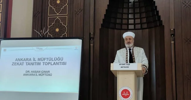 Ankara İl Müftüsü Çınar, esnafla buluştu Ankara Haberleri