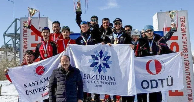 Kastamonu Üniversitesi, Kış Spor Oyunları nda Türkiye ikincisi oldu Kastamonu Haberleri