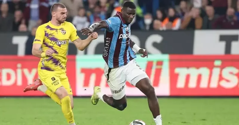 Eyüpspor Trabzonspor! İlk 11 ler