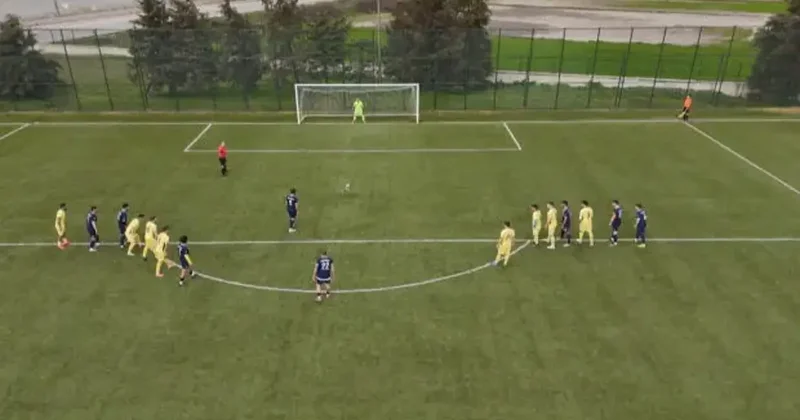 Maç iki saniye sürdü! Tek penaltı için 226 kilometre yol gittiler