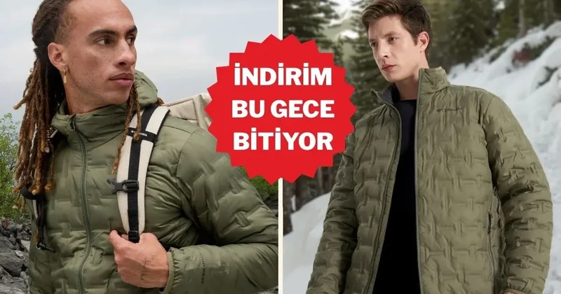 Columbia Delta Ridge II Down montta indirimin son günü!
