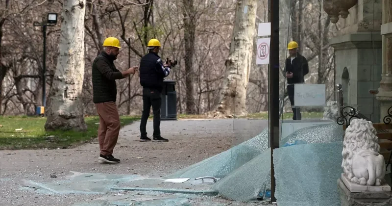 ABD İsrail saldırılarında Tahran daki tarihi Sadabad Sarayı zarar gördü