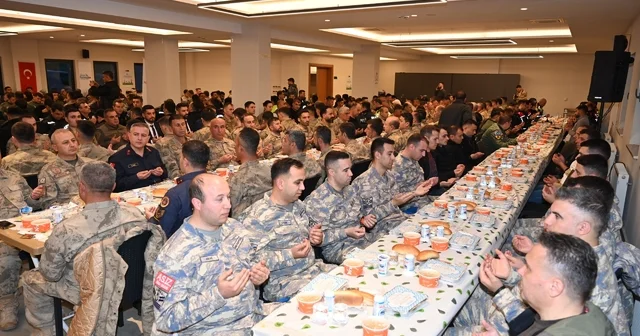 Çanakkale Zaferi Gününde güvenlik güçleri iftarda buluştu Batman Haberleri
