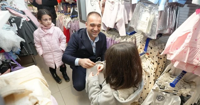 MHP den 500 çocuğa bayramlık elbise Erzurum Haberleri