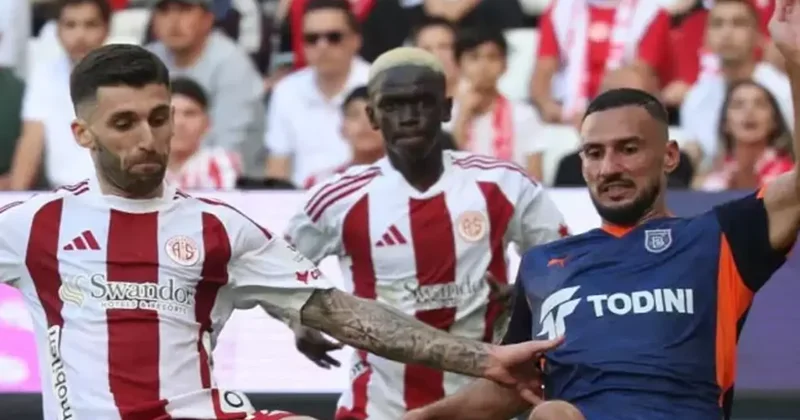 Başakşehir Antalyaspor! Maçta ilk yarı