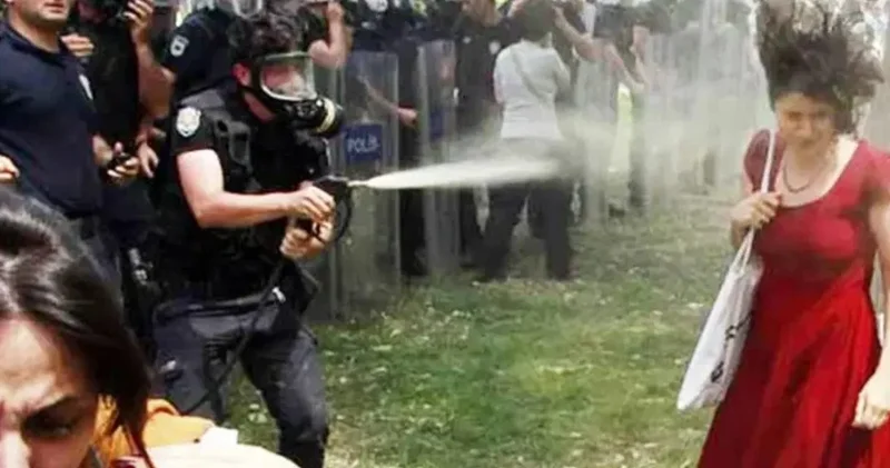 AİHM Gezi deki Kırmızlı Kadın için karar verdi