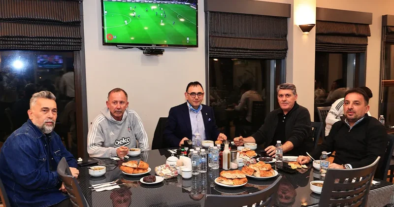 Beşiktaş Başkanı Serdal Adalı, futbolcularla buluştu!