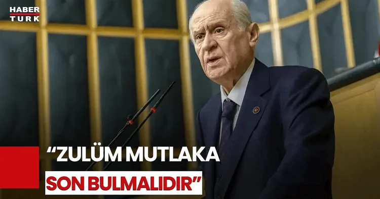 MHP Lideri Devlet Bahçeli den Mescid i Aksa Tepkisi!