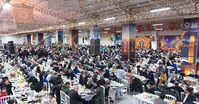 Mardin de 7 bin kişi kardeşlik iftarında buluştu Mardin Haberleri