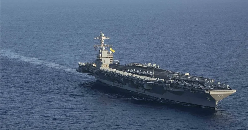 Pentagon dan USS Gerald R. Ford uçak gemisi hakkındaki iddialara yalanlama Sözcü Gazetesi