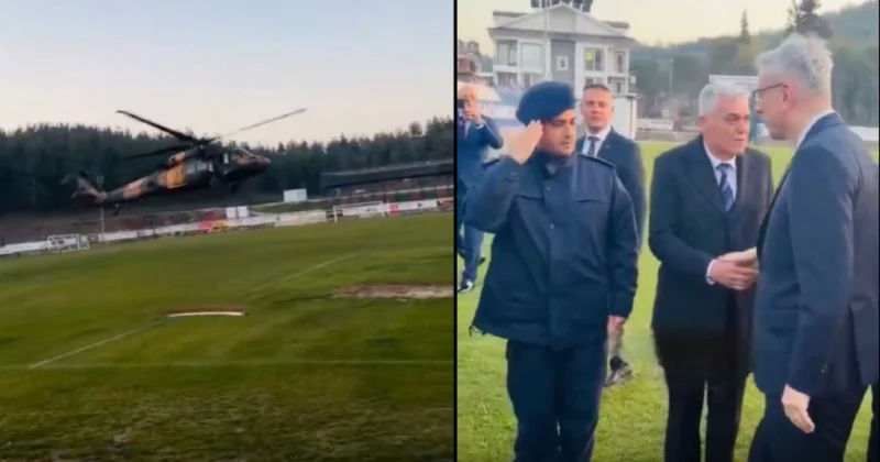 Sağlık Bakanı iftar açmaya helikopterle gitti Sözcü Gazetesi