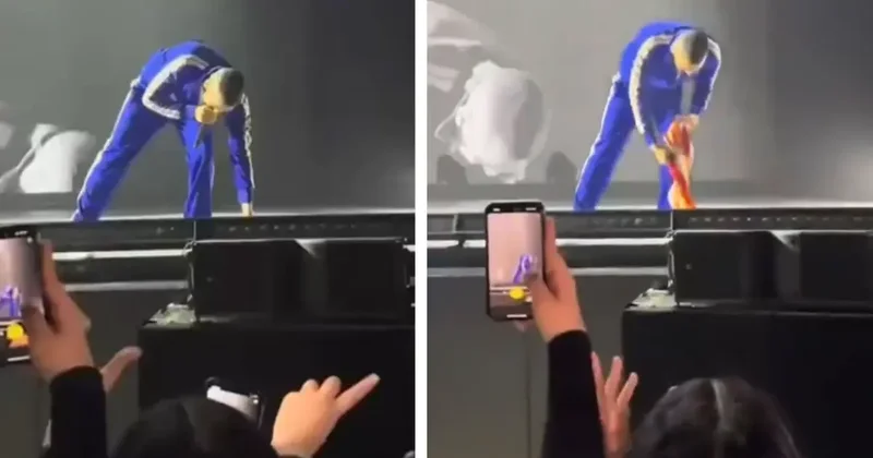 Dünyaca ünlü rapçi konserinde Galatasaray bayrağı açtı