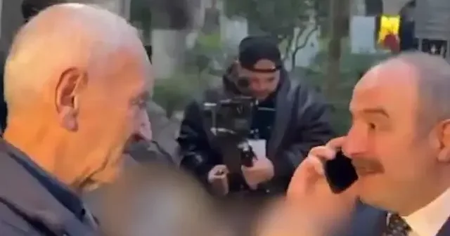 Bakan Bolat Darülaceze sakini Nedim Amca ile telefonda görüştü VİDEO İZLE