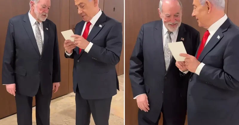 Netanyahu nun suikast listesi! Dünya görüntüdeki bu detayı konuşuyor