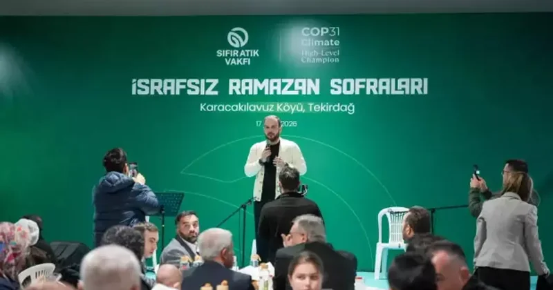 Sıfır Atık Vakfı ndan İsrafsız Ramazan Sofraları: Son durak Karacakılavuz Köyü oldu