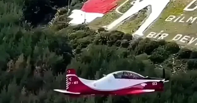 TUSAŞ’tan 18 Mart’a özel paylaşım: Hürkuş Şehitler Abidesi semalarında VİDEO İZLE