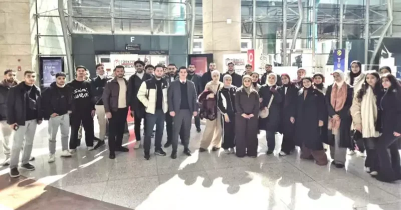 Gazze nin geleceğini inşa edecek öğrenciler Türkiye de