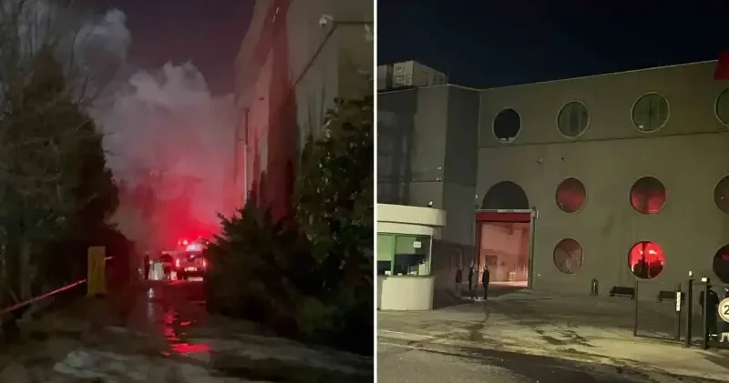 Çerkezköy’de fabrikada korkutan yangın kontrol altına alındı Tekirdağ Haberleri