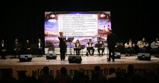 Niğde de Tasavvuf Müziği Konseri düzenlendi Niğde Haberleri