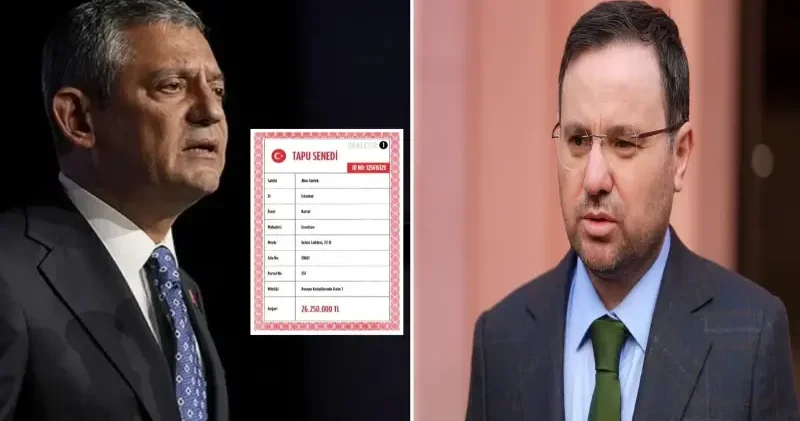 Akın Gürlek’in tapu kayıtlarını sorgulayan kamu görevlileri belirlendi: Özgür Özel sahte evrak göstermiş Gündem Haberleri