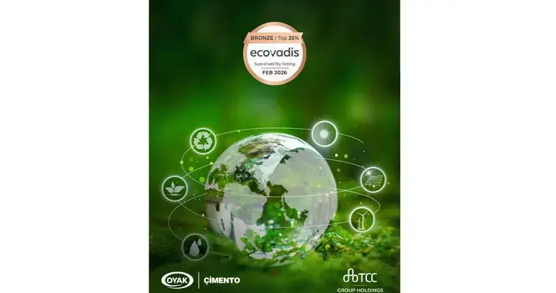 OYAK Çimento ya sürdürülebilirlikte bronz madalya