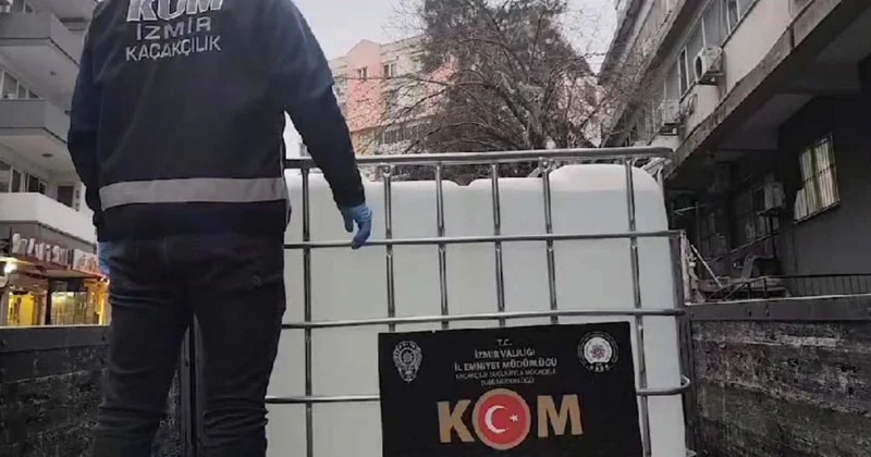 4 ilde kaçakçılık operasyonu: 40 ton etil alkol ele geçirildi