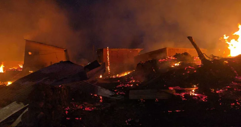 Bolu da kabus dolu gece! 4 ev yandı