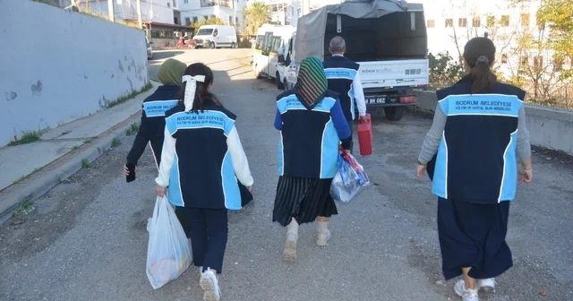 Bodrum Belediyesi minik yüzleri güldürdü Muğla Haberleri