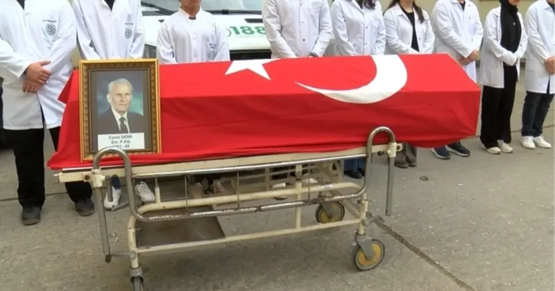 Emekli Albay Denk, Kadavra Olarak Eğitime Katkı Sağladı