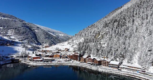 Uzungöl de bayram bereketi; rezervasyonlar yüzde 80 e çıktı Trabzon Haberleri