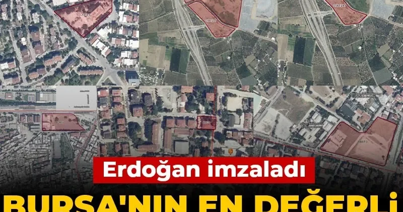 Bursa nın kupon arsaları satışta: Hastane alanları da listeye alındı