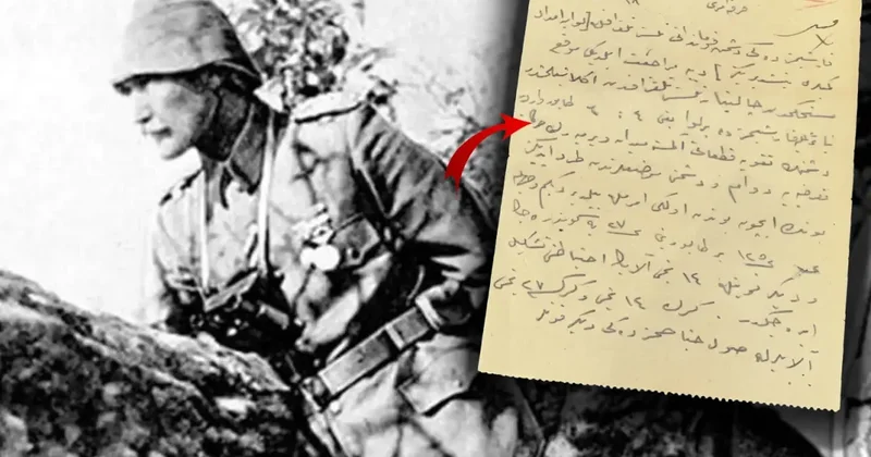 Atatürk ün telgrafı 111 yıl sonra ortaya çıktı! Düşmanın planını telsizden çözdü