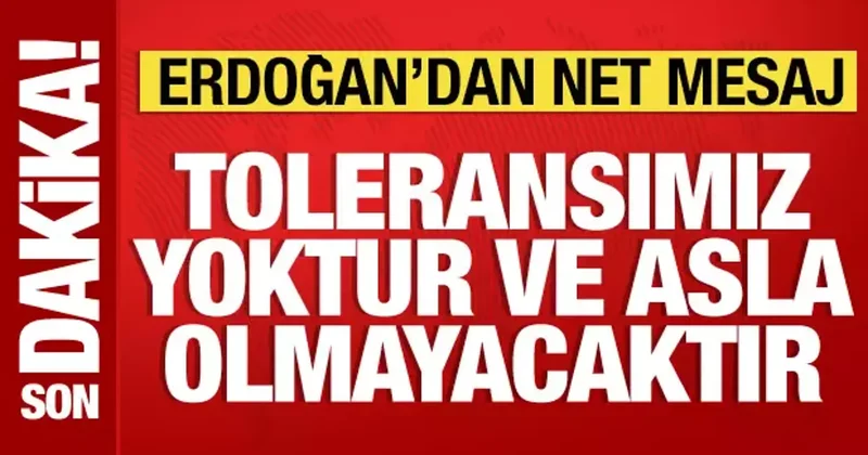 Cumhurbaşkanı Erdoğan: Öğretmenlerimize karşı şiddete toleransımız yok!
