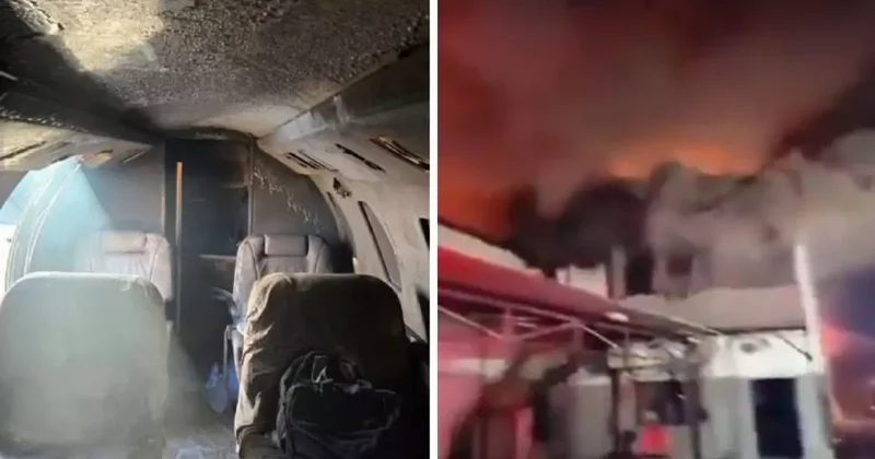 Tel Aviv Havalimanı nda 3 Uçak Hasar Gördü