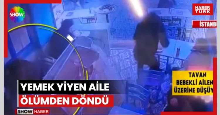 Yemek yiyen aile ölümden döndü
