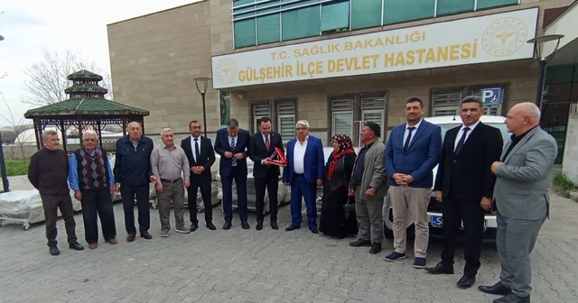 Gülşehir Devlet Hastanesine araç ve yatak bağışı Nevşehir Haberleri