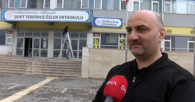 Okuldaki saldırıda silah seslerini duyan öğrenciler, sıraları siper yapmış Kahramanmaraş Haberleri